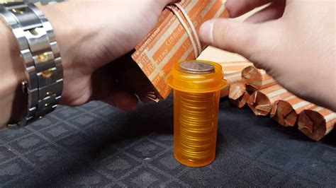 how to fill coin rolls